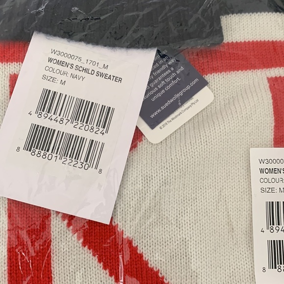 NWT Perfect moment schild ski sweater in navy - Picture 6 of 14